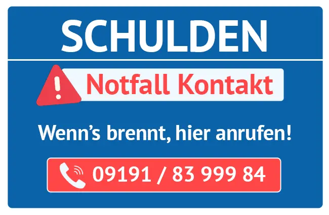 notfall_btn Schuldenalarm, Schuldenalarm